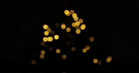 Glittering background Christmas tree sparkling, electric lights in 4K Stock Footage 146285435