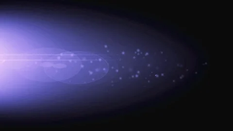 Glittering Blue Particle Background with blue optical flare Stock Footage 122233360