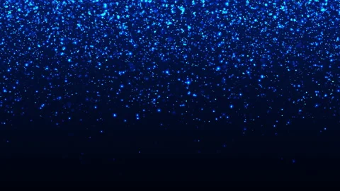 Glittering Blue Particles in Slow Motion - Loop-able Background Animation Stock Footage 167934101
