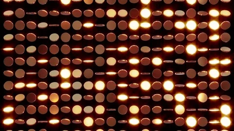 Glittering Brilliance 3d Render Loop Background Stock Footage 73948640