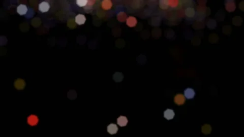 Glittering Color Lights Stock Footage 88832841