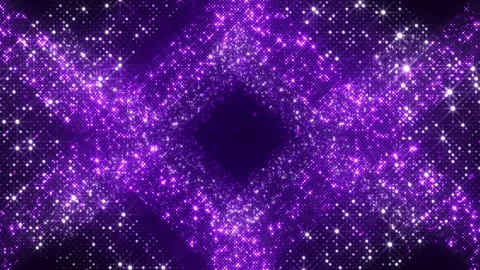 Glittering Cross Grid Lights Background Stock Footage 348019569