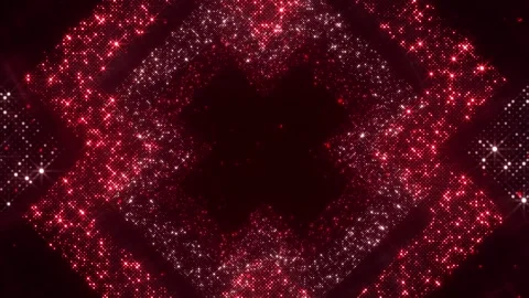 Glittering Cross Lights Background 库存影片 348019458