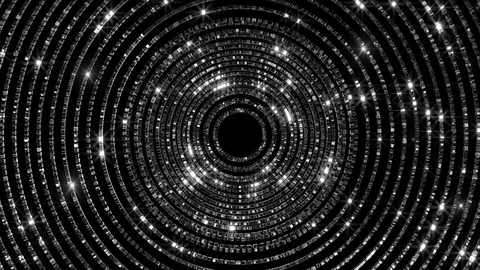 Glittering Crystals Background Stock Footage 102427142