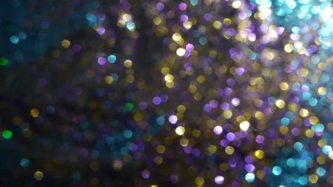 Glittering defocus background in the water Stock Footage 75397082