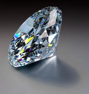 Glittering diamond Foto stock