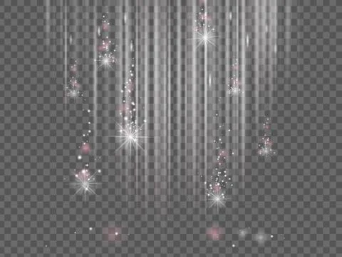 Glittering elements for design Illustrazione stock