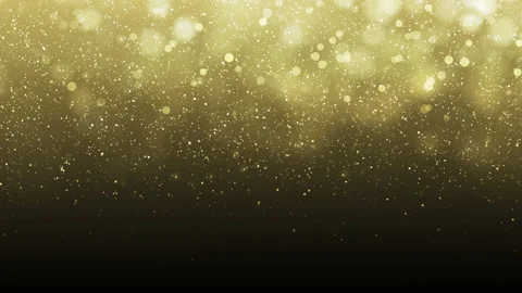 Glittering Falling Gold Particles, Abstract Background Animation - 4K video Stock Footage 168601142