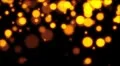 Glittering gold lights loop animation particles HD Footage