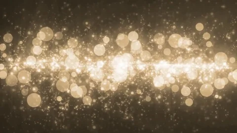 Glittering gold particle background. Video stock 71265072