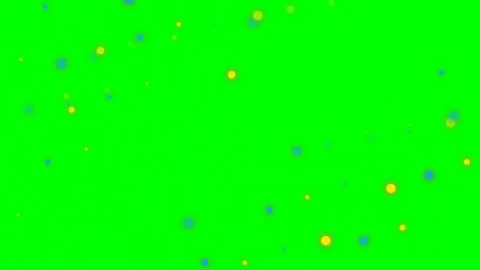 Glittering gold sparkles particle drift on green screen 库存影片 343494136