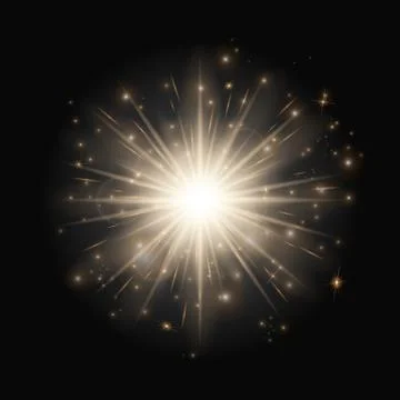 Glittering golden background Illustrazione stock