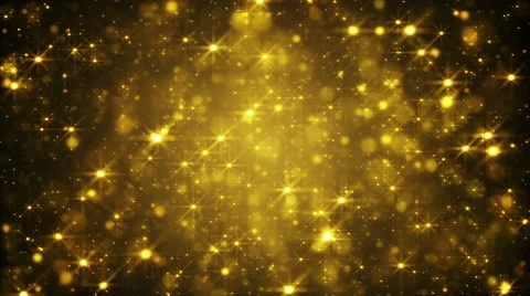 Glittering golden dust loopable festive background Stock Footage 42869204