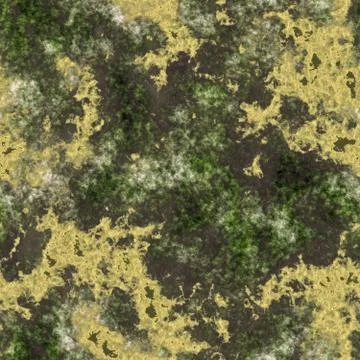 Glittering  golden ore chunks in rock -seamless Stock-Illustration