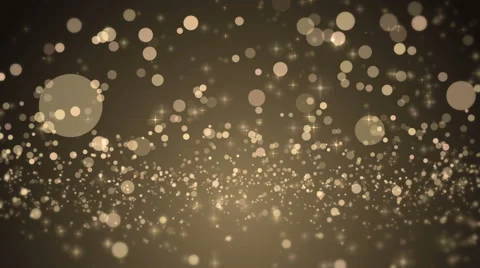 Glittering Golden Particle Background Stock-Footage 65238536