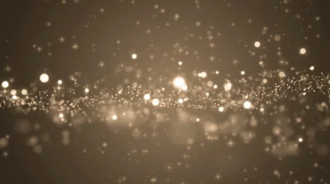 Glittering Golden Particle Background Stock-Footage 65240922