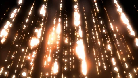 Glittering Golden Vertical Lines Stock Footage 97406111