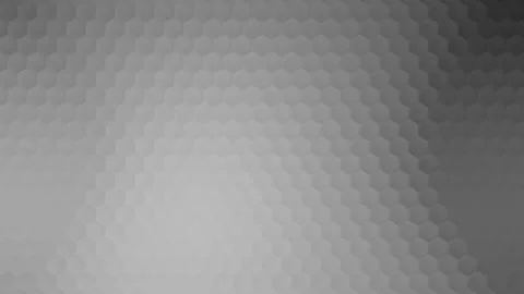 Glittering Gray Gradient Background with Blurred Hexagonal Glass Elements Stock Footage 287927522