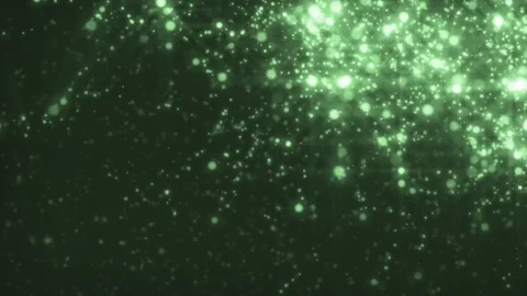 Glittering green particle background. 스톡 동영상 71263605