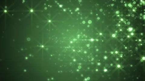 Glittering green particle background. Video stock 71266639