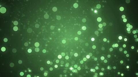 Glittering green particle background. Video stock 71293964
