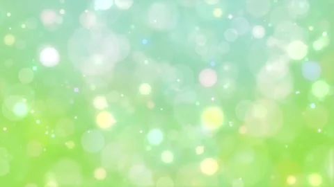 Glittering green particles. 4K background material for loop playback Stock Footage 237210536