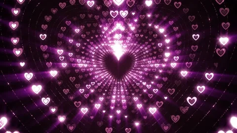 Glittering Hearts Background 스톡 동영상 179780530