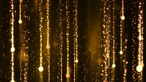 Glittering Light Trails Stock Footage 92338269