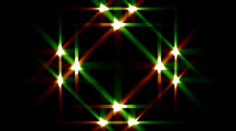 Glittering lights abstract disco VJ background glitz 2 cycle loop Stock-Footage 34968519