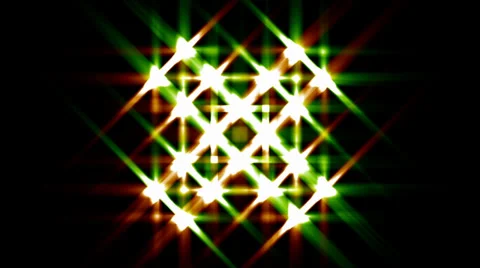 Glittering lights abstract disco VJ background glitz 2 Stock Footage 34969910