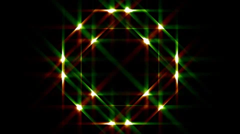 Glittering lights abstract disco VJ background glitz 1 Stockbeeldmateriaal 34969980