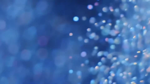 Glittering Particle Background Floating in Blurred Motion Stock Footage 313324284