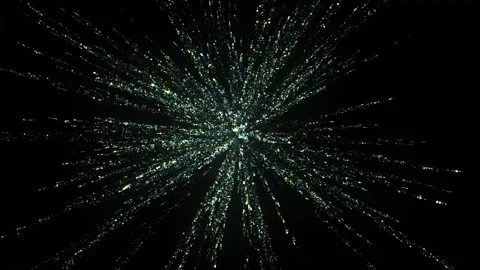 Glittering Particle Burst Stock Footage 199689404