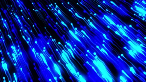 Glittering particles. Abstract loopable background Stock Footage 151485734