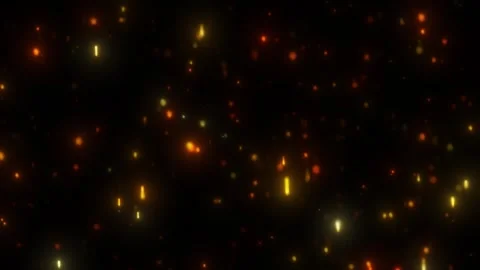 Glittering Particles and Bokeh Falling Background Seamless Loop Видео 248853842