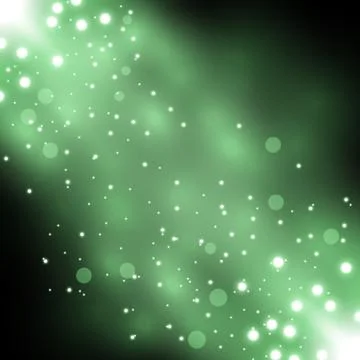 Glittering particles background effect Stock Illustration
