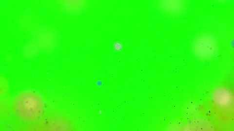 Glittering particles on green screen background Vídeo Stock 338178679