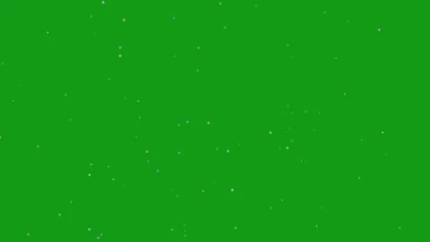 Glittering particles motion graphics with green background Stock Footage 135953933