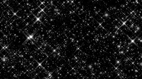 Glittering Particles in Space Coming  to us Loop Stock Footage 274683608