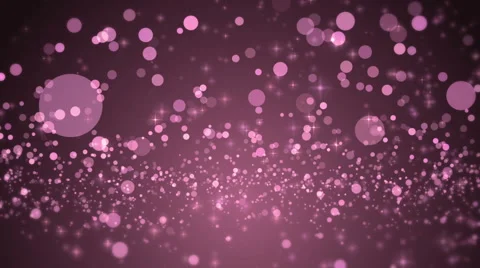 Glittering Pink Particle Background Stock Footage 65238400