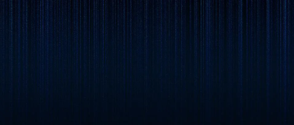 Glittering rain on dark blue gradient background Stock-Illustration