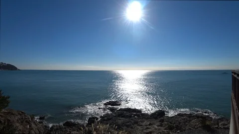The glittering sea of Busan Stock Footage 101003596
