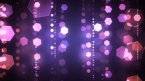 Glittering Shape Lights Background Stock Footage 52529626
