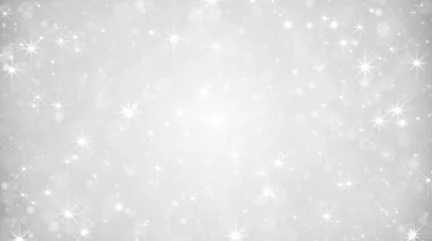 Glittering silver dust loopable festive background Stockbeeldmateriaal 42379234