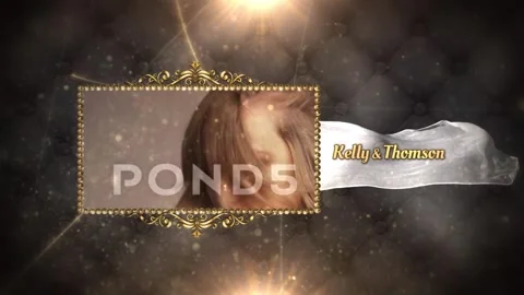 Glittering Slide Show FULL HD Stock After Effects