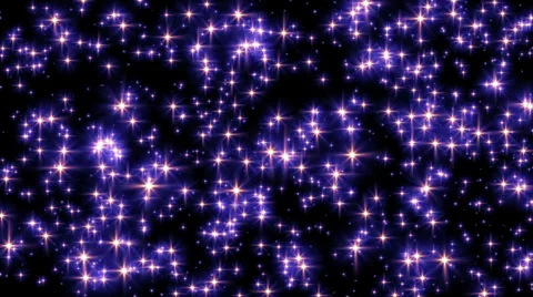 Glittering Star Loop Stock Footage 38841552