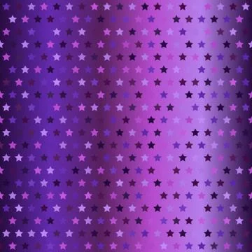 Glittering star pattern. Seamless vector gradient background 스톡 일러스트