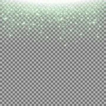 Glittering stardust, sparkling particles, Stock Illustration