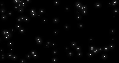 Glittering stars motion graphics with dark background Stock Footage 124328101