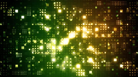 Glittering Tunnel Grid Background Stock Footage 52547506